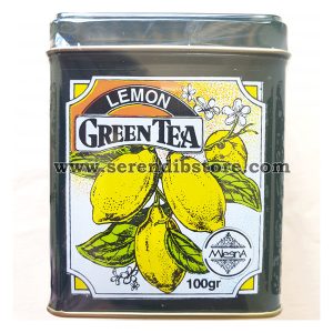 Mlesna Lemon Green Leaf Tea 100g Tin Caddy