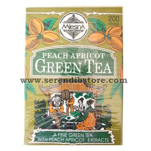Mlesna Peach Apricot Green Leaf Tea 200g Soft Carton