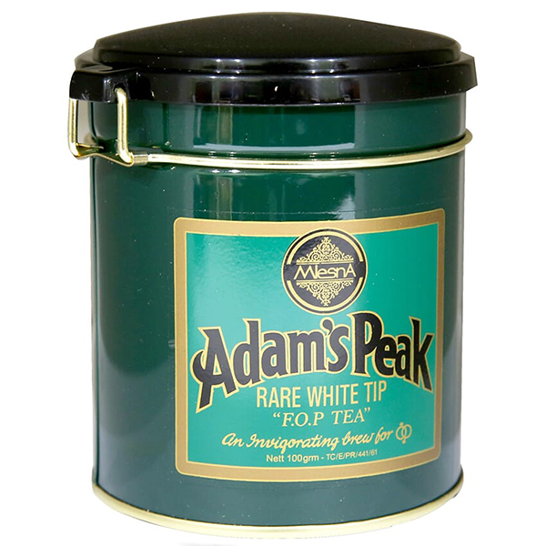 Mlesna Adam's Peak Rare White Tip Leaf Tea 100g Tin Caddy
