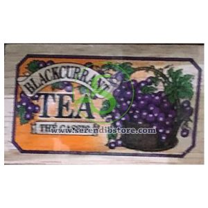 Mlesna Blackcurrant Leaf Tea Wooden Box 100g