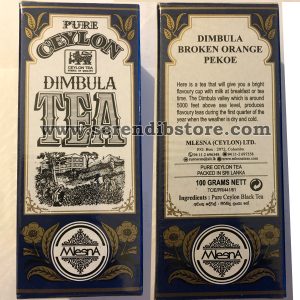 Mlesna Dimbula BOP Leaf Tea 100g