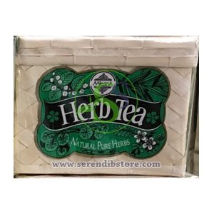 Mlesna Herb Tea Bags 25 Pack Mat Basket