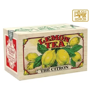 Mlesna Lemon Leaf Tea Wooden Box 100g