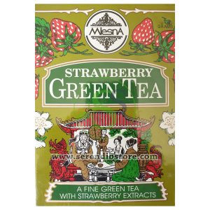 Mlesna Strawberry Green Leaf Tea 200g Soft Carton