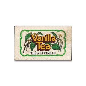 Mlesna Vanilla Leaf Tea Wooden Box 100g