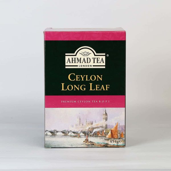 Ahmad Ceylon Long Leaf Loose Tea Carton 454g