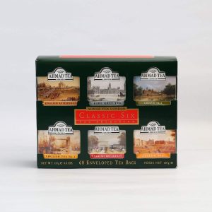 Ahmad Classic Six Tea Collection 60 Paper Tea Bags