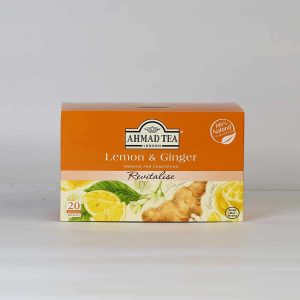 Ahmad Lemon & Ginger 20 Foil Tea Bags