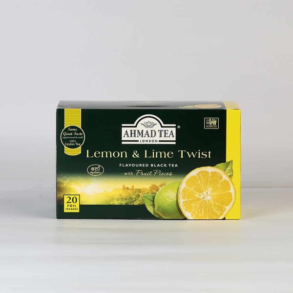 Ahmad Lemon & Lime 20 Foil Tea Bags