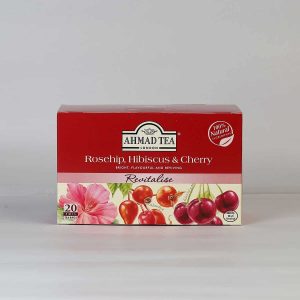 Ahmad Rosehip, Hibiscus & Cherry 20 Foil Tea Bags